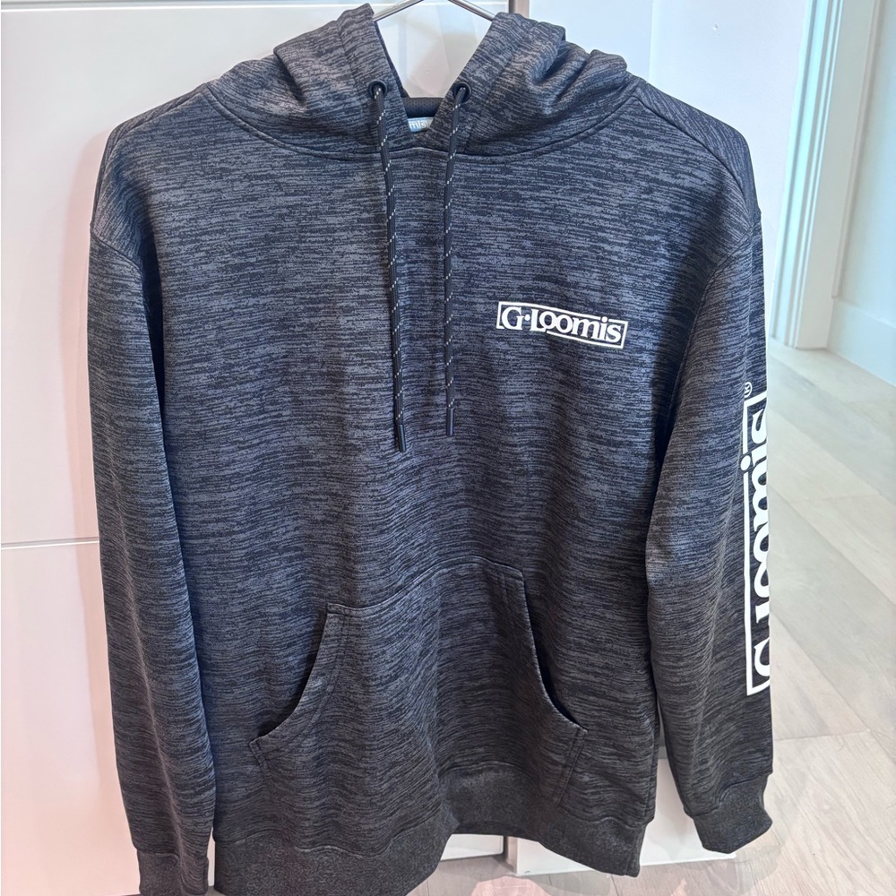 NWT G. Loomis Hoodie Men's Medium Performance Sweatshirt Black